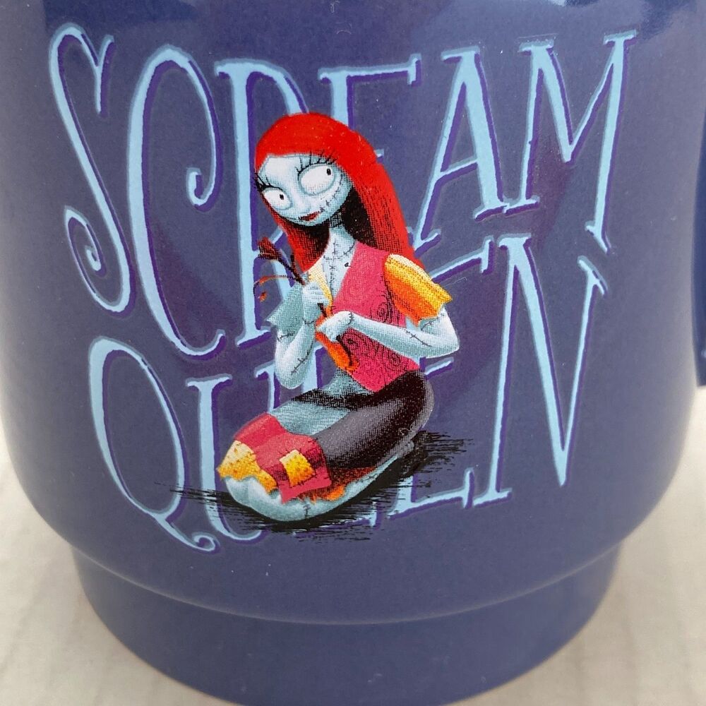 Vintage Disney Sally Nightmare Before Christmas Scream Queen Coffee Cup Ceramic